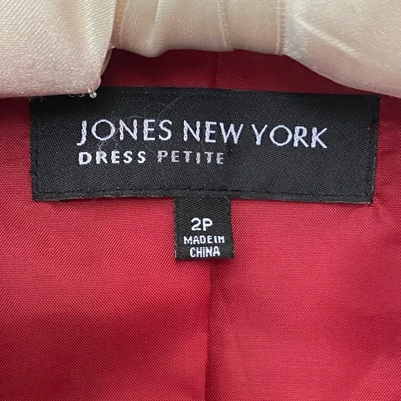 Jones New York, 2P, red dress. - Picture 5 of 8